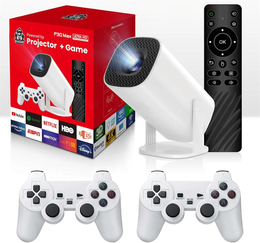 Proyector Gamer 4K  – Con Android 13 y Magis TV